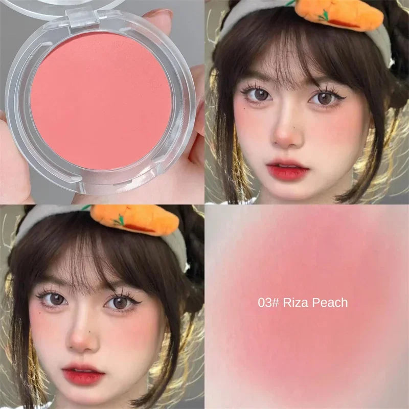 Matte Monochrome Blush – Natural, Waterproof & Soft Finish